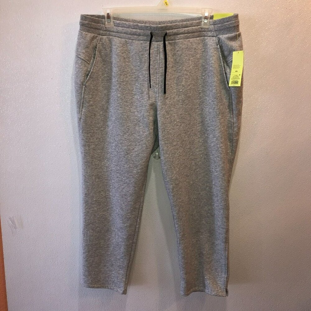 New All in Motion Womens XXL Heather Gray Pockets Drawstring Sweatpants Pants - Picture 8 of 9